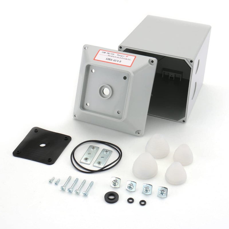 Baomain Master Switch Exterior Box LW28-63/4 Work for Universal Rotary Changeover Cam Switch SZW26-63 660V 63A 3 Position 3 Phase - Image 4